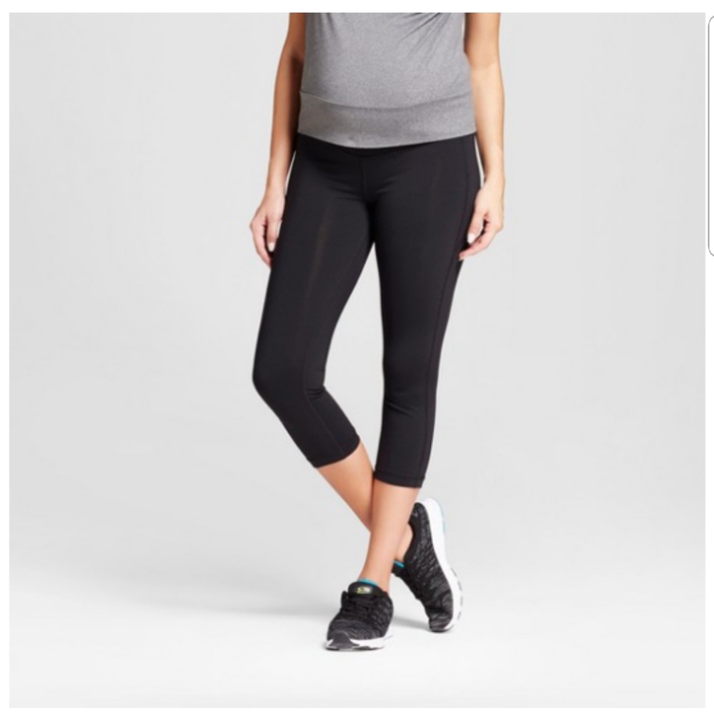 Maternity Crossover Panel Active Capri